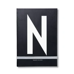 Design Letters personlig anteckningsbok, N