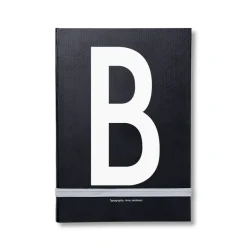 Design Letters personlig anteckningsbok, B