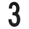 Design Letters siffror aluminium 100 mm, 3