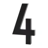 Design Letters siffror aluminium 100 mm, 4