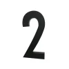 Design Letters siffror aluminium 50 mm, 2