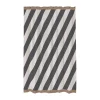 Diagonal duschdraperi 150x200 cm, Dark grey