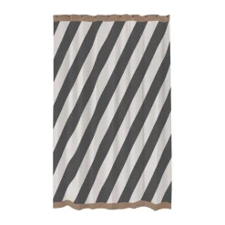 Diagonal duschdraperi 150x200 cm, Dark grey