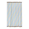 Diagonal duschdraperi 150x200 cm, Light blue