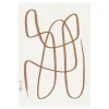 Different Ways poster brun, 50x70 cm