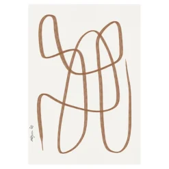 Different Ways poster brun, 50x70 cm