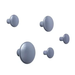 Dots Metal 5-pack, Pale Blue