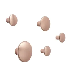 Dots Metal 5-pack, Rose