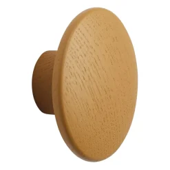 Dots wood krok burnt orange, Ø6,5 cm