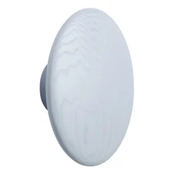 Dots wood krok light blue, Ø17 cm