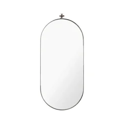 Dowel spegel, Rostfritt stål 100x46 cm
