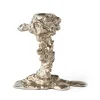 Drip ljusstake S 14 cm, Silver