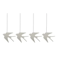 Easter Deco fågel påskhänge 4-pack, Sand
