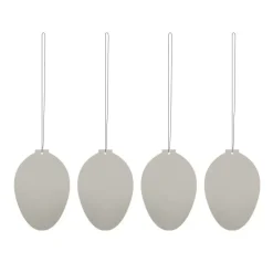 Easter Deco ägg påskdekoration 4-pack, Sand