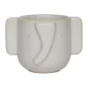 Elephant kruka Ø9,6 cm, Offwhite