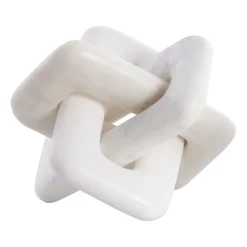 Ellia dekoration 15 cm, White