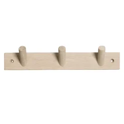 Else klädhängare natur, 3 knoppar