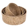 Emil seagrass korg small 4-pack, Natur