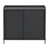 Enfold sideboard 100x45x85 cm, Black-anthracite black