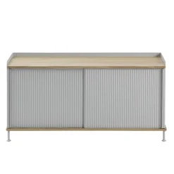 Enfold sidobord lågt 125x45x63 cm, Oak-Grey