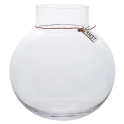 Ernst glasvas H25 cm Ø 24 cm, klar
