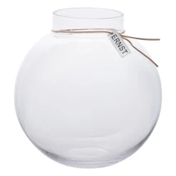 Ernst glasvas H22 cm Ø 21 cm, klar