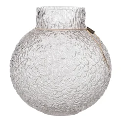 Ernst glasvas struktur klar, Ø29 cm
