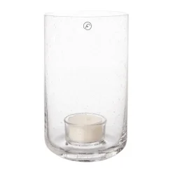 Ernst ljuslykta i glas, Ø9x15 cm