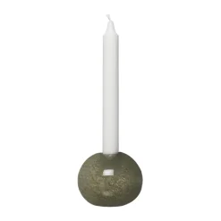 Ernst ljusstake glas Ø9 cm, Grön