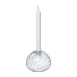 Ernst ljusstake glas Ø11 cm, Bubblor