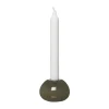 Ernst ljusstake glas Ø7,5 cm, Grön
