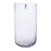 Ernst vas bubbligt glas 25 cm, Klar