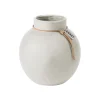 Ernst vas stengods vit, 14 cm
