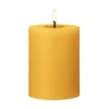 ester & erik blockljus LED, 85 Mango, 10 cm