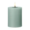 ester & erik blockljus LED, 67 Jade stone, 10 cm