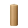 ester & erik blockljus LED, 27 Almond butter, 20 cm