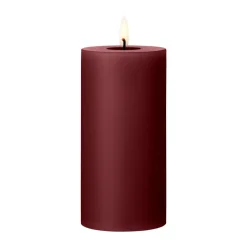 ester & erik blockljus LED, 44/2 Deep Wine, 15 cm