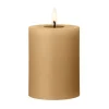 ester & erik blockljus LED, 27 Almond butter, 10 cm