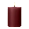 ester & erik blockljus LED, 44/2 Deep Wine, 10 cm