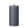 ester & erik blockljus LED, 74 Dark Slate, 15 cm
