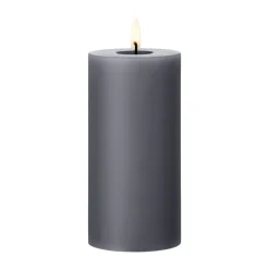 ester & erik blockljus LED, 74 Dark Slate, 15 cm