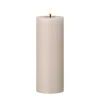 ester & erik blockljus LED, 22 Linen Grey, 20 cm