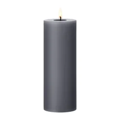 ester & erik blockljus LED, 74 Dark Slate, 20 cm