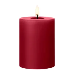 ester & erik blockljus LED, 36 Winter Berry, 10 cm