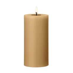ester & erik blockljus LED, 27 Almond butter, 15 cm