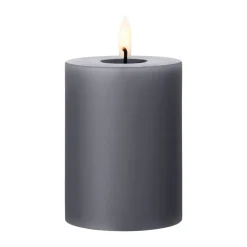 ester & erik blockljus LED, 74 Dark Slate, 10 cm