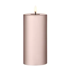 ester & erik blockljus LED, 94 Champagne Metallic, 15 cm