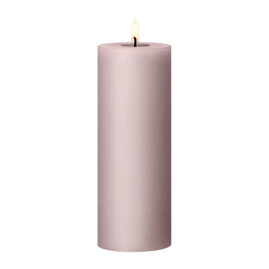 ester & erik blockljus LED, 52 Soft Rose, 20 cm