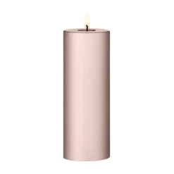 ester & erik blockljus LED, 94 Champagne Metallic, 20 cm