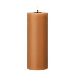 ester & erik blockljus LED, 23 Raw Toffee, 20 cm